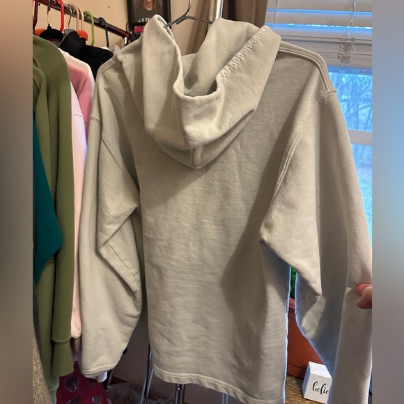 MADHAPPY holographic light green/blue hoodie - Picture 4 of 5